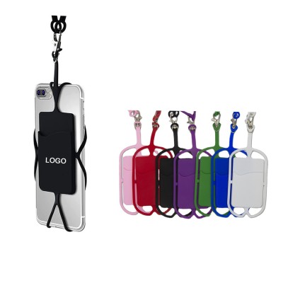 Neck Phone Holder/ Card Pockets